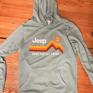 Jeep Hoodie in Sage Green